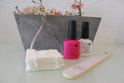 Pflegeprodukte für die Fußpflege-Behandlung